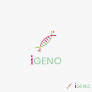 Zeross Design (zeross_design)さんのDNA遺伝子検査　「iGENO」のロゴへの提案