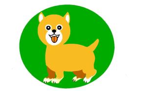 さんの柴犬（子犬）のキャラクター制作への提案