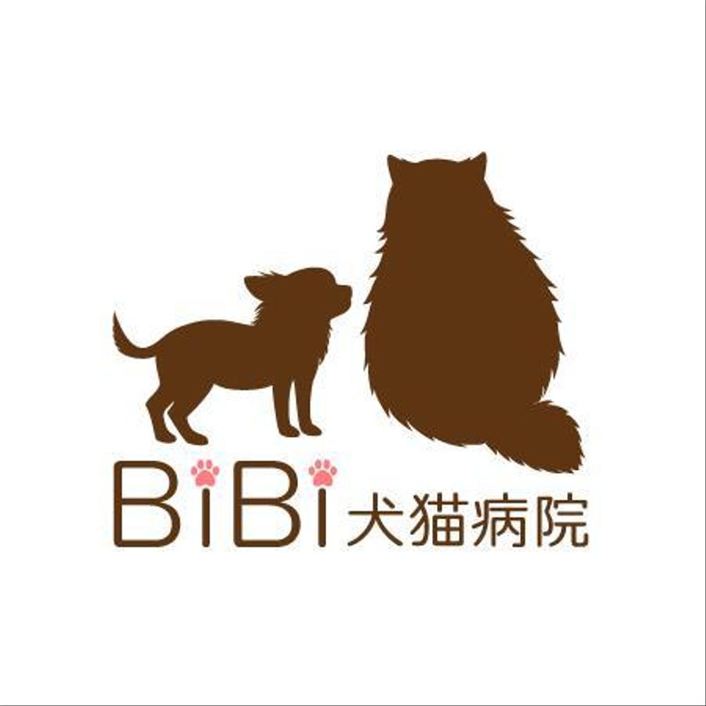 動物病院「BiBi犬猫病院」のロゴ