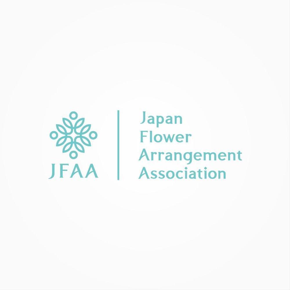 花関係の日本／タイでの教室展開 JapanFlowerArrangementAssociation(JFAA)のロゴ