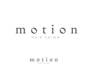 郷山志太 (theta1227)さんの！！！美容室！！！「motion」のロゴへの提案