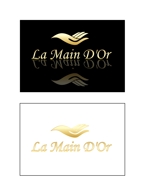 yum34 (yumiyumi)さんのオールハンドエステ「La Main D'Or」（ラマンドール）のロゴへの提案