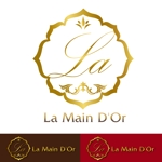 yama (yama_830)さんのオールハンドエステ「La Main D'Or」（ラマンドール）のロゴへの提案