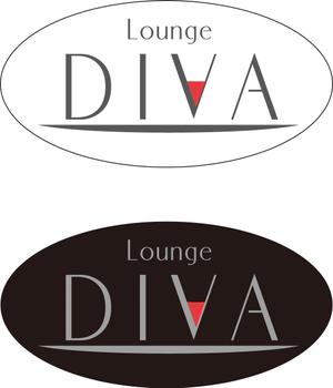 TRIAL (trial)さんの新店ラウンジ「Lounge  DIVA」のロゴへの提案