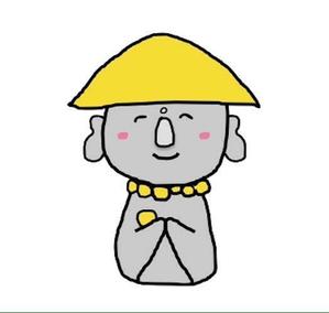 ushizaworld (ushizaworld)さんのお地蔵さんをモチーフにしたかわいいイラストへの提案