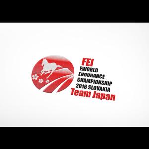 easel (easel)さんの馬術競技世界選手権の日本代表チームのポロシャツならびにウィンドブレーカーデザインへの提案