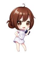 テクノアート株式会社 (Attena)さんの2等身のような女の子のキャラクターデザインへの提案