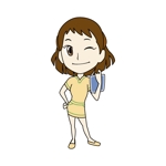 mages_staffさんの2等身のような女の子のキャラクターデザインへの提案