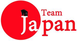 もくさい (mokusai)さんの馬術競技世界選手権の日本代表チームのポロシャツならびにウィンドブレーカーデザインへの提案