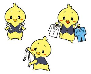 Chapati (tyapa)さんのユニフォーム専門店「ことりや」のキャラクターデザインへの提案