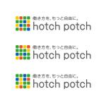 BASIC (do-basic)さんの人材サービス系企業「hotch potch」のロゴへの提案