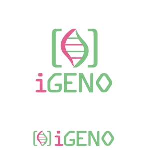 あどばたいじんぐ・とむ (adtom)さんのDNA遺伝子検査　「iGENO」のロゴへの提案