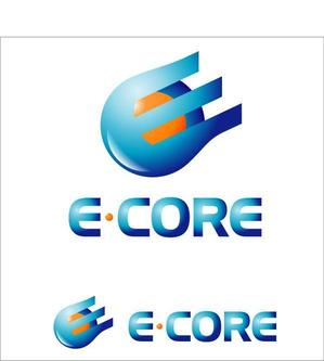 kozyさんの「Ｅ・ＣＯＲＥ」のロゴ作成への提案