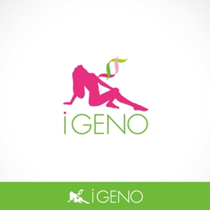 無彩色デザイン事務所 (MUSAI)さんのDNA遺伝子検査　「iGENO」のロゴへの提案