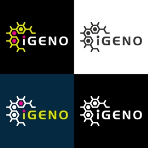 kiwa (KiWa)さんのDNA遺伝子検査　「iGENO」のロゴへの提案