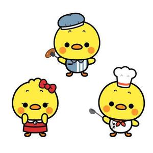 Gu333 ()さんのユニフォーム専門店「ことりや」のキャラクターデザインへの提案