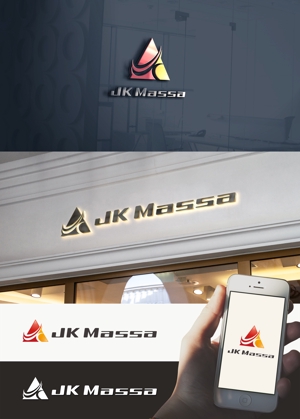 p ()さんの(株)JK Massaのロゴへの提案
