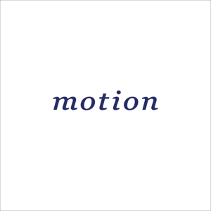 nobdesign (nobdesign)さんの！！！美容室！！！「motion」のロゴへの提案