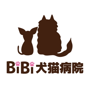かものはしチー坊 (kamono84)さんの動物病院「BiBi犬猫病院」のロゴへの提案