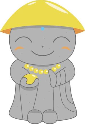 さんのお地蔵さんをモチーフにしたかわいいイラストへの提案