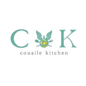 minami (mianamirande)さんのパンと料理の教室「クエルキッチン（Couaile kitchen）」のロゴへの提案