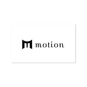 YouTopia (Utopia)さんの！！！美容室！！！「motion」のロゴへの提案