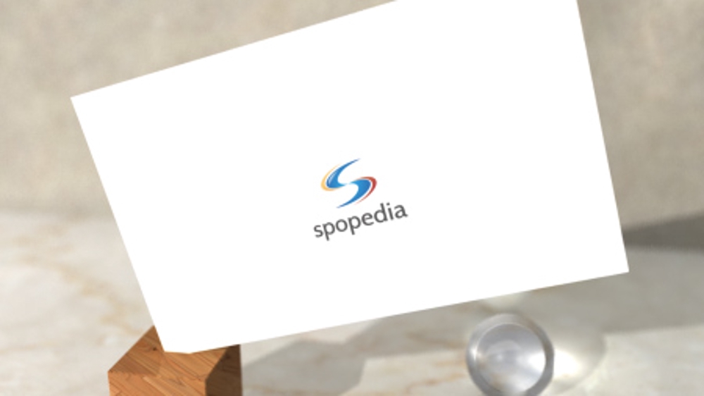 スポーツに関する情報サイト「spopedia（スポペディア）」の看板ロゴ