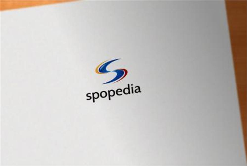 スポーツに関する情報サイト「spopedia（スポペディア）」の看板ロゴ