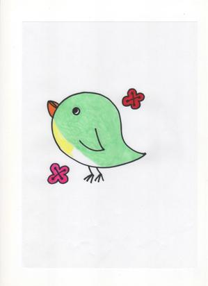 みなと ()さんのユルキャラ系ウグイスのイラストへの提案