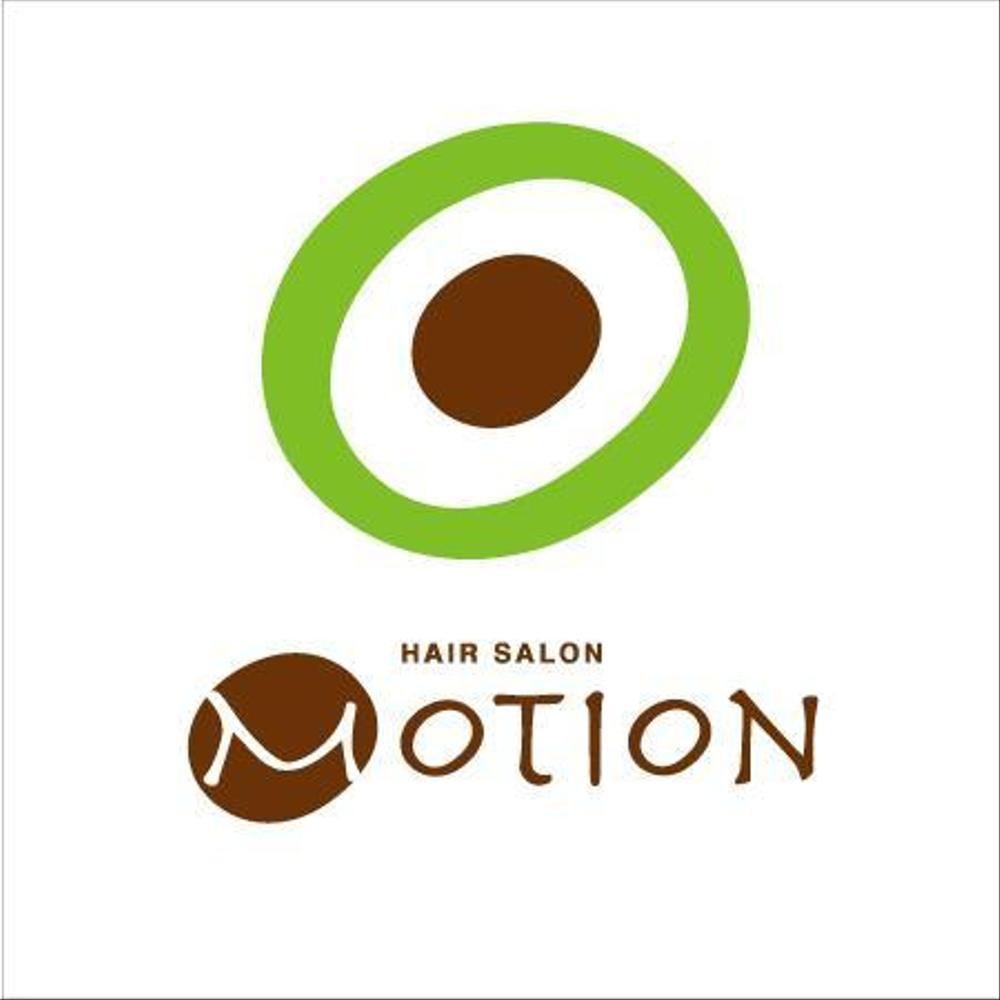 ！！！美容室！！！「motion」のロゴ