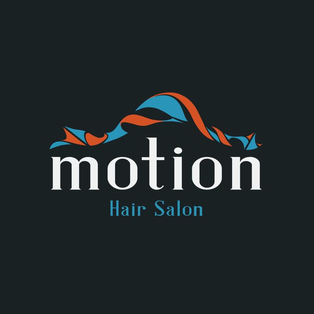 ！！！美容室！！！「motion」のロゴ