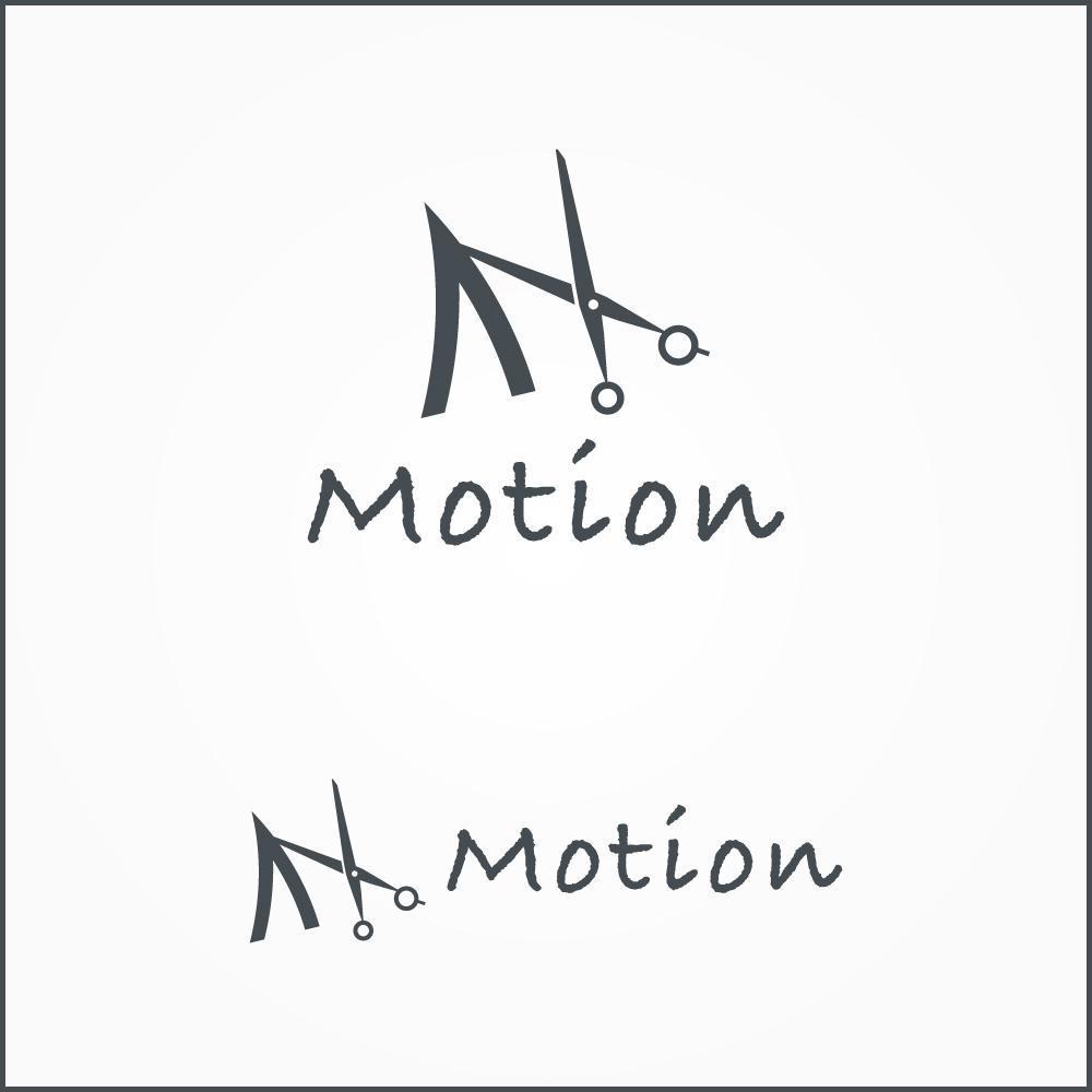 ！！！美容室！！！「motion」のロゴ