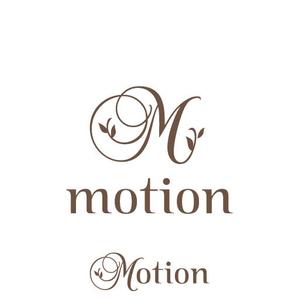 DeeDeeGraphics (DeeDeeGraphics)さんの！！！美容室！！！「motion」のロゴへの提案