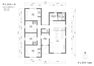 inatsuさんの24坪プラン個人住宅用間取りプランの作成への提案