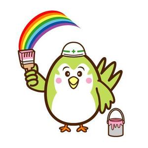 str-labelさんのユルキャラ系ウグイスのイラストへの提案