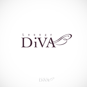 BLOCKDESIGN (blockdesign)さんの新店ラウンジ「Lounge  DIVA」のロゴへの提案