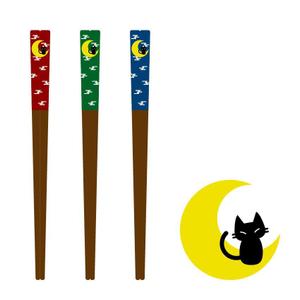 さかがわまな (sakagawamana)さんの箸・カトラリー・お椀　ネコのイラストへの提案