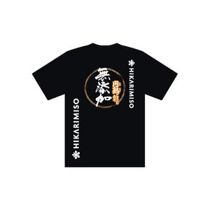 noraya_jr (noraya_jr)さんの会社ロゴ・商品ロゴを使用したイベントスタッフTシャツのデザイン（背面のみ）への提案