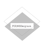 彩～irodori~ (chirocoma)さんのアクセサリーブランド 「PERNODmignon」の ロゴへの提案