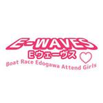 FPC (webfpc)さんのボートレース江戸川アテンドガールズ「Ｅウェーブス」ロゴ製作への提案