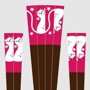 50nokaze (50nokaze)さんの箸・カトラリー・お椀　ネコのイラストへの提案