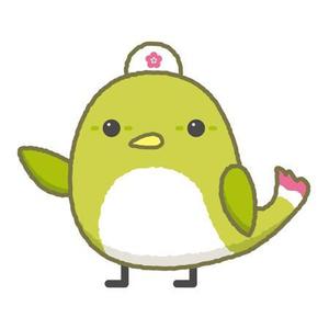 アラキ (ARK_dEsign)さんのユルキャラ系ウグイスのイラストへの提案