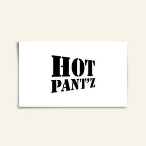 カタチデザイン (katachidesign)さんの爆誕！筋肉アーティスト「Hot Pant’z」のロゴデザインへの提案