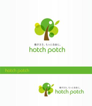forever (Doing1248)さんの人材サービス系企業「hotch potch」のロゴへの提案