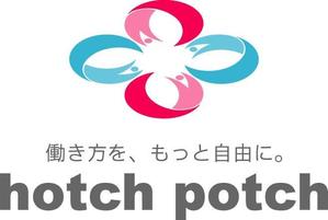 SUN DESIGN (keishi0016)さんの人材サービス系企業「hotch potch」のロゴへの提案