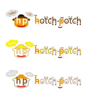 Miwa (Miwa)さんの人材サービス系企業「hotch potch」のロゴへの提案