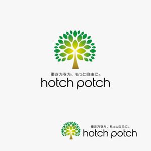 atomgra (atomgra)さんの人材サービス系企業「hotch potch」のロゴへの提案