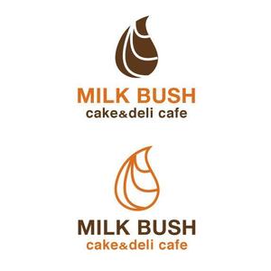 mk design (miyuking)さんのｃａｋｅ＆ｄｅｌｉ　ｃａｆｅのロゴへの提案