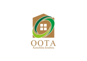 loto (loto)さんの自然素材の住宅を扱う「太田建築工房」のロゴへの提案