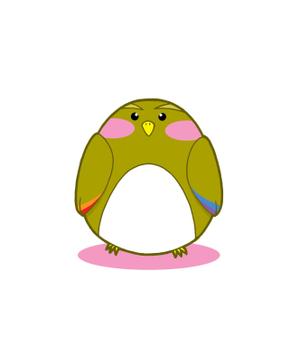翠川和恵衣 (midorikawa1009)さんのユルキャラ系ウグイスのイラストへの提案